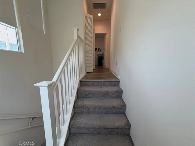 second flight of stairs