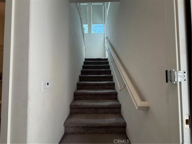 First flight of stairs