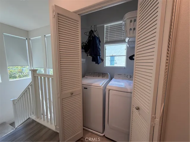 Upstairs Laundry closet