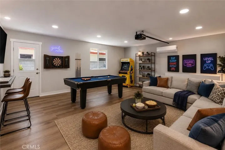 Finished bonus room perfect for recreation, media, fitness, or guests.