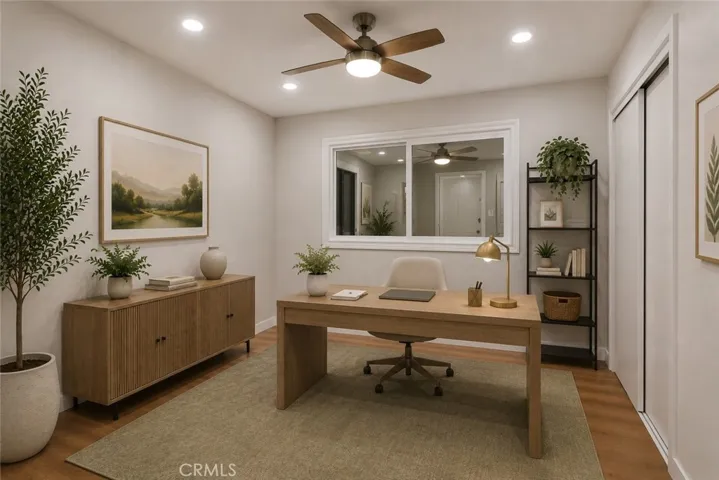 Bright, adaptable space offering excellent potential for a private home office.