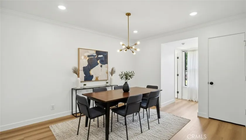 Virtually Staged--Dining Room
