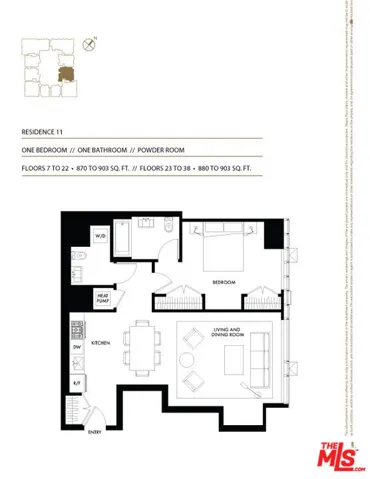 889 Francisco Street 1511, Los Angeles, California 90017