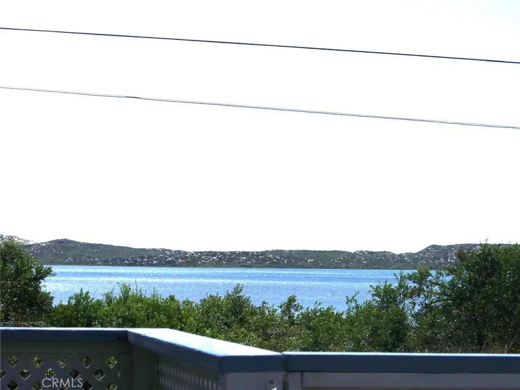 Bay view from the front side deck.