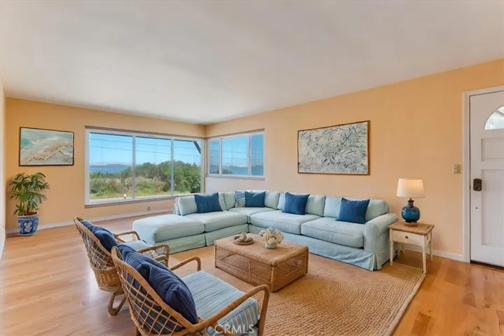 Virtually enhanced living room.