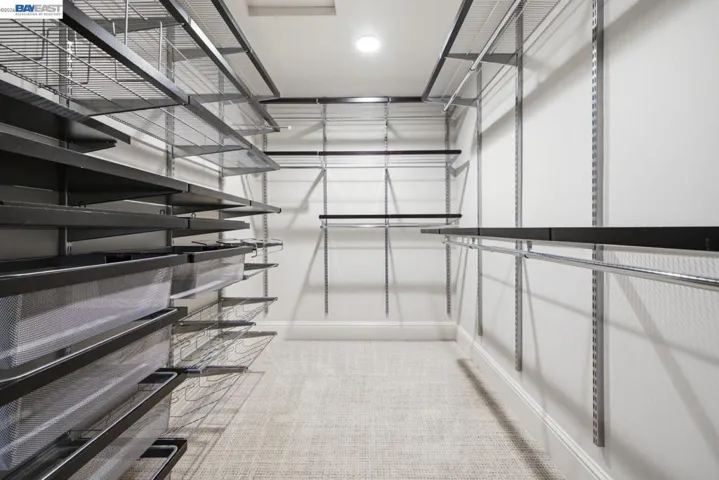 master suite closets