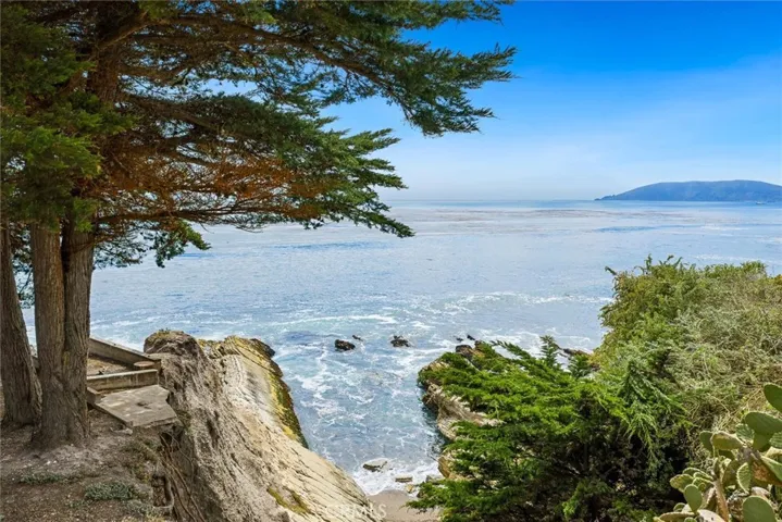 View from HOAs private bluff access