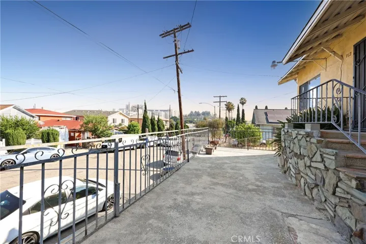 Front entrance courtyard