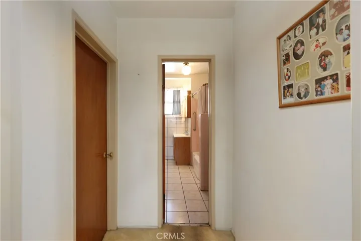 Hall to bathroom
