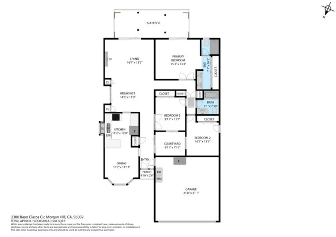 2380 Bayo Claros Circle, Morgan Hill, California 95037