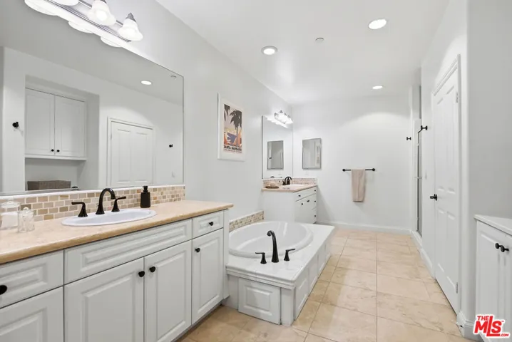 Oversized primary bathroom