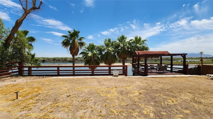 Front yard view facing the river