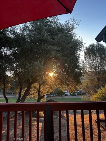 Sunrise from back deck