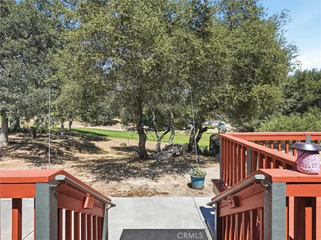 View from back deck - 8th hole