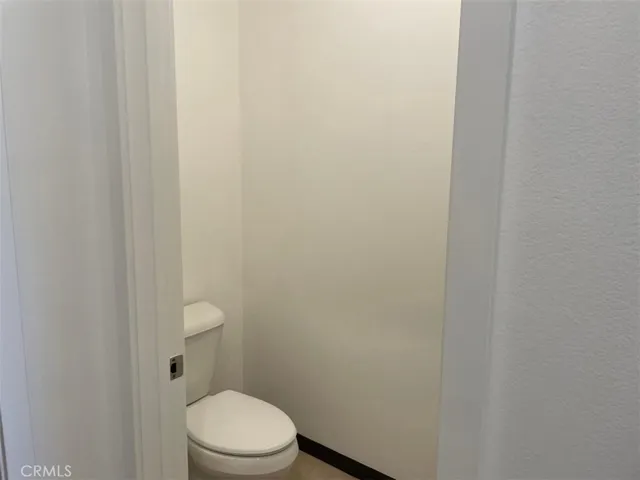 Toilet in master bath