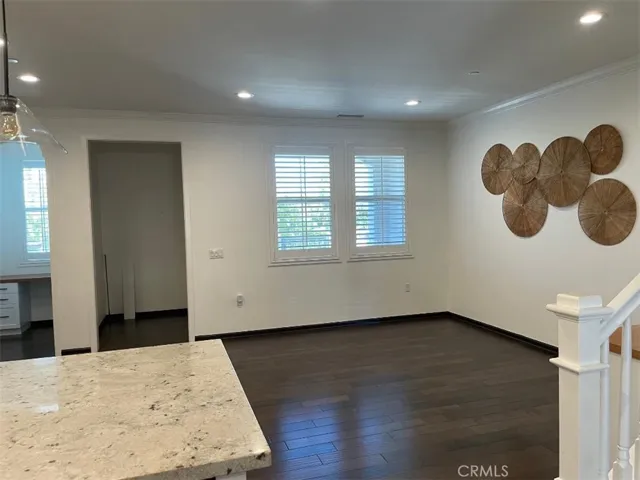 Kitchen is open to living room