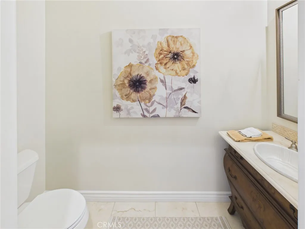 Hall powder bathroom.