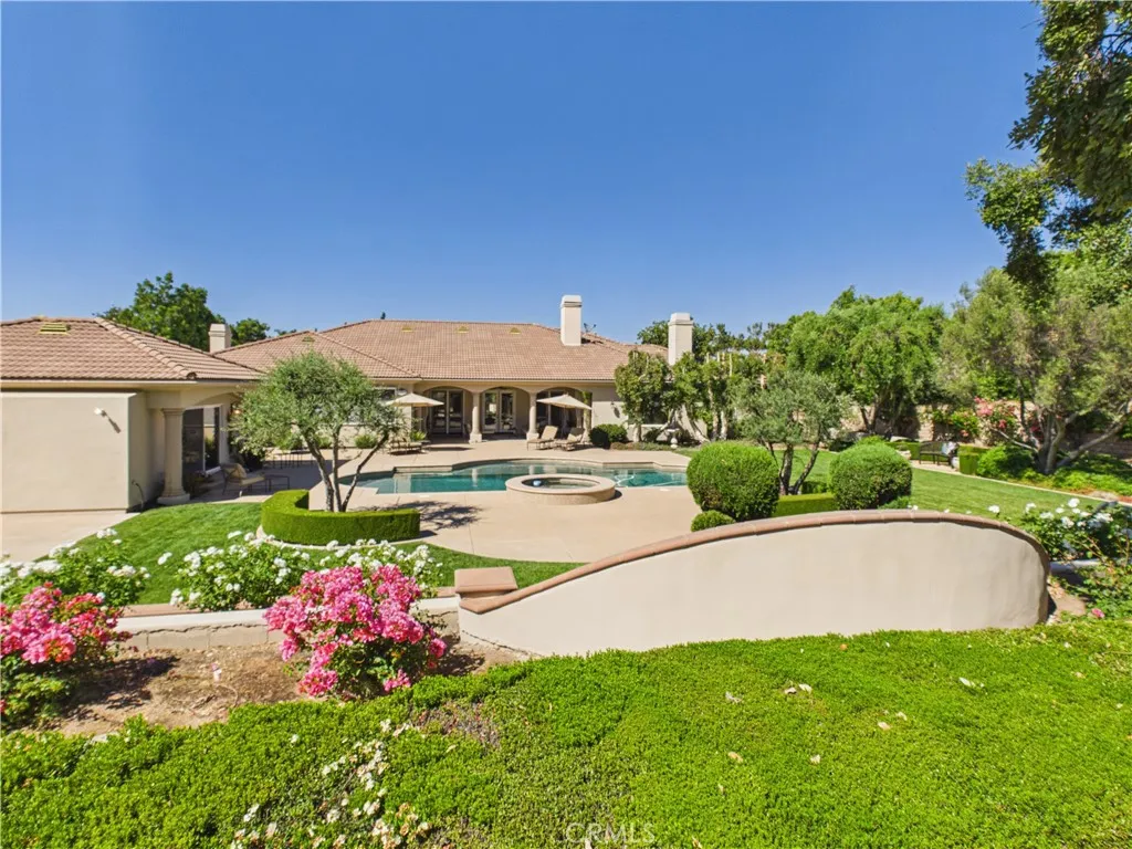 View overlooking home and backyard.