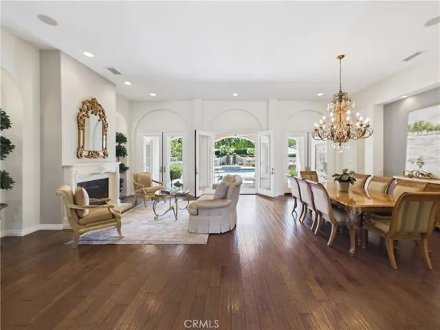Formal living and dining rooms.