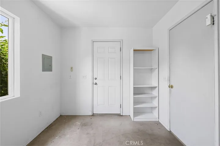 storage room attached to garage