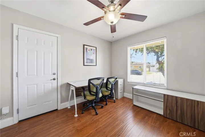 Office that is also a 4th bedroom option