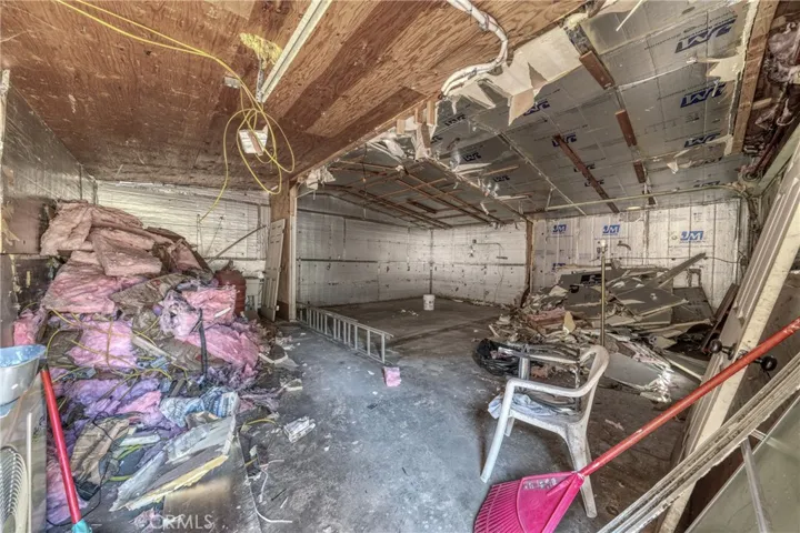 Garage will be cleaned.