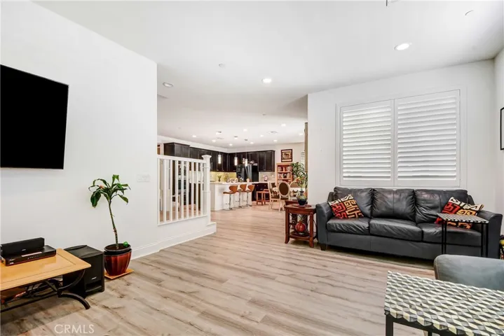 Living Room Open to Dining Area