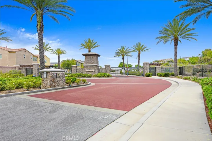 Main neighborhood Gated Entrance