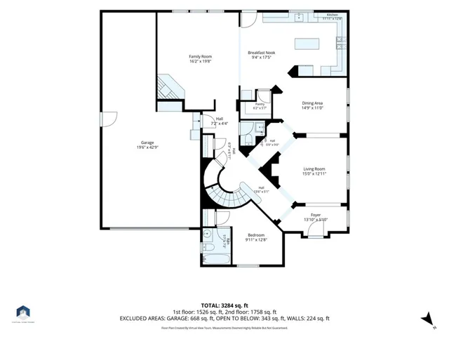 Floor plan downstairs