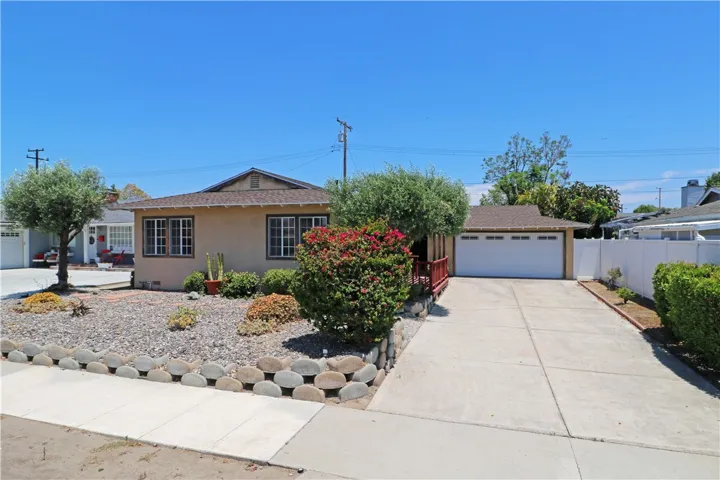 Front of home.