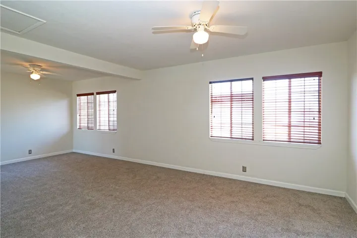 Oversized primary bedroom 1.