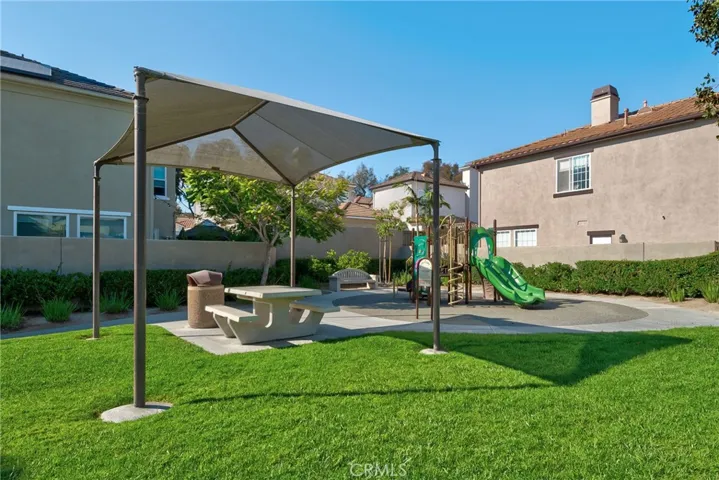 Community park located in complex