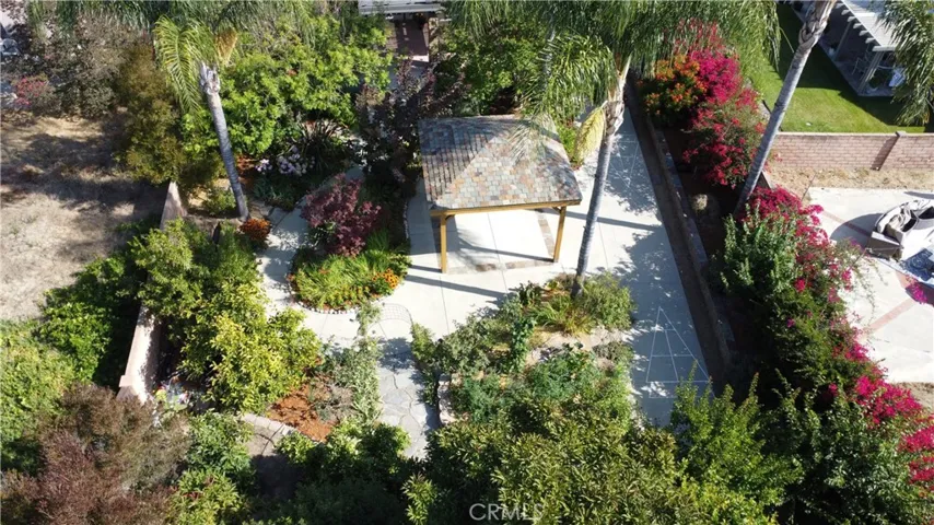 Aerial house view