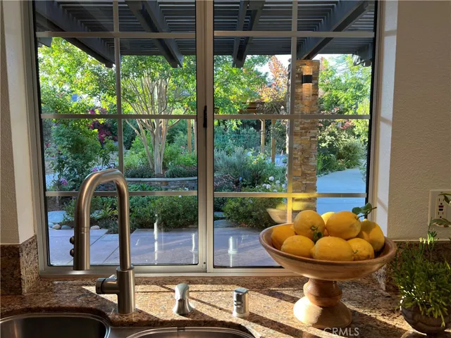 Stunning view from the kitchen window.