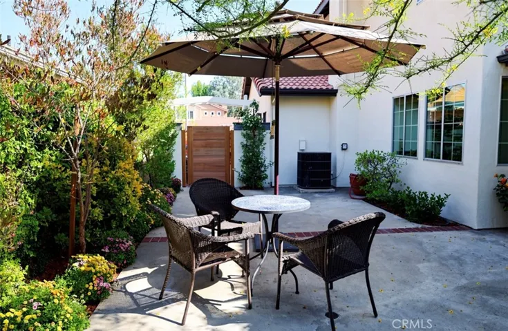 Back courtyard
