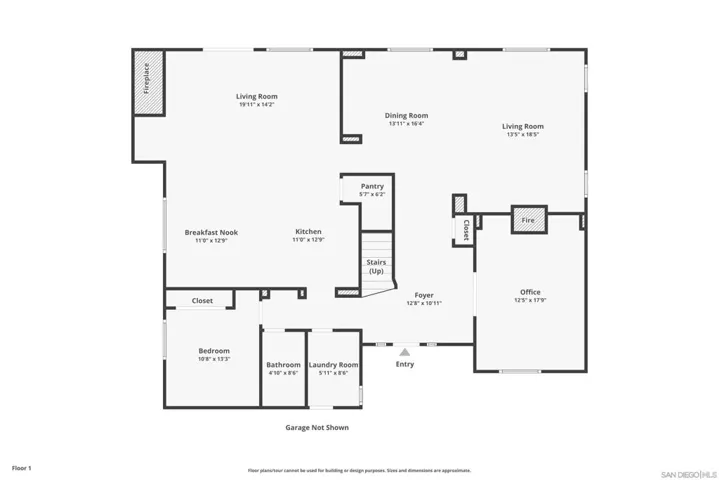 1st Floor Plan