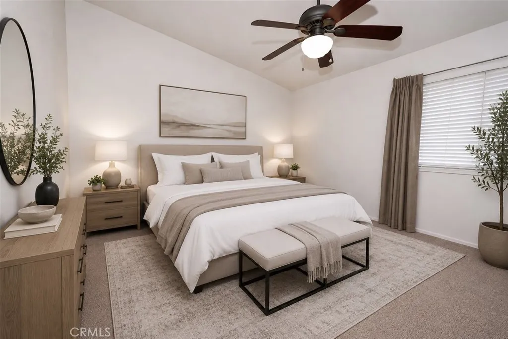 Primary Bedroom, Virtually Staged
