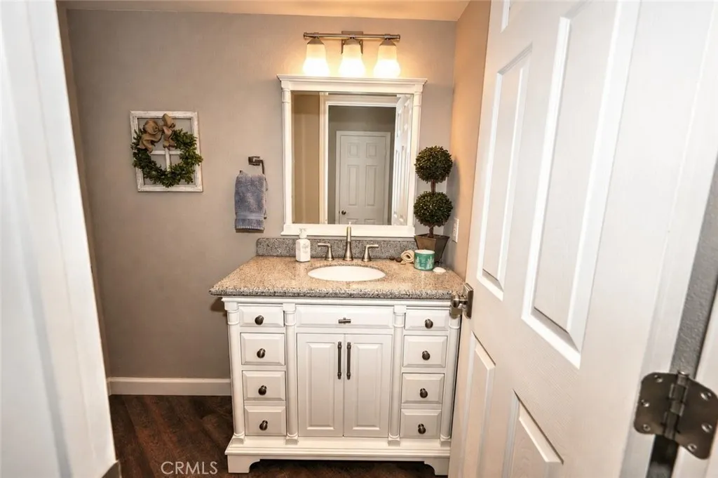 Downstairs half bath