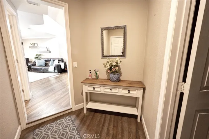 Entry from garage