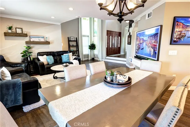 Large dining area
