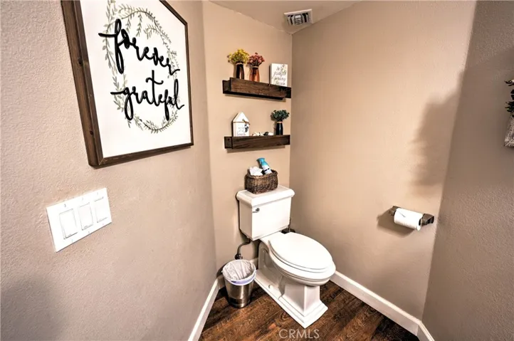 Downstairs half bath