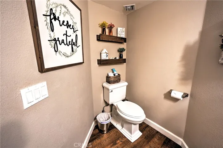 Downstairs half bath
