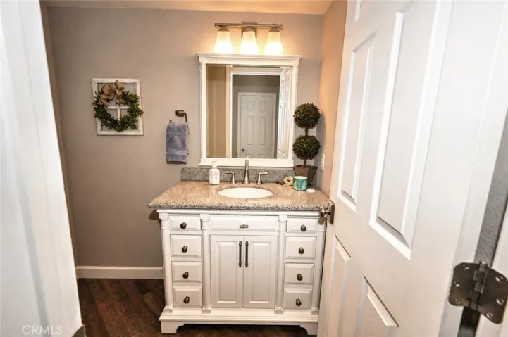 Downstairs half bath