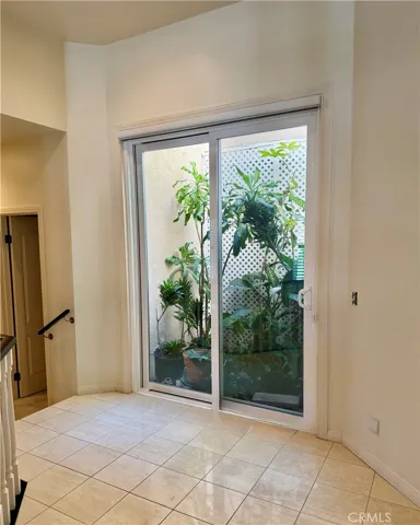 Atrium with lovely plants