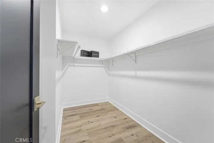 Primary closet