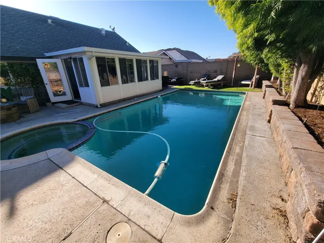 Backyard pool