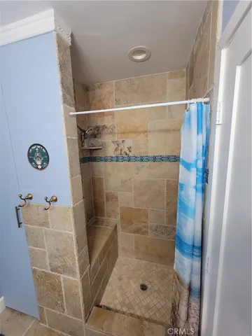 Downstairs shower