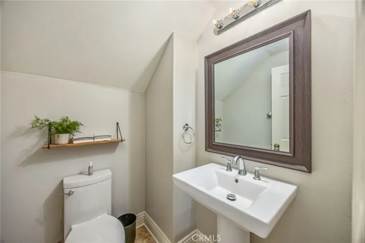 Convenient powder room located on the main level
