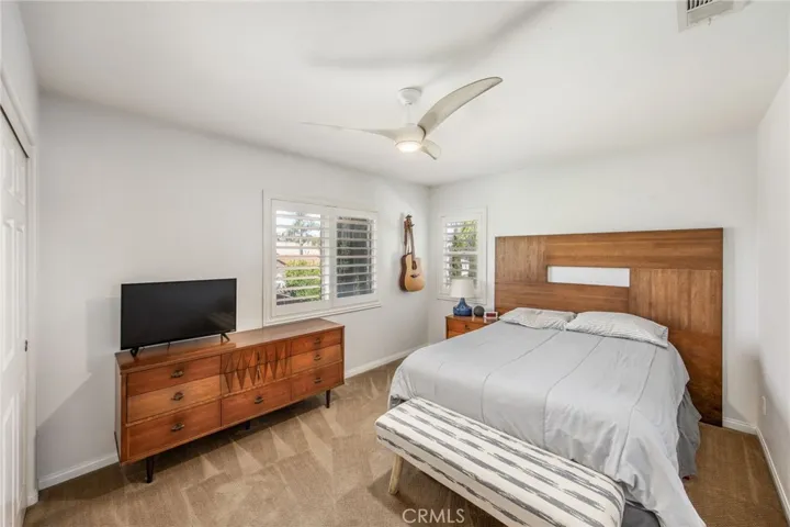 Well-sized secondary bedroom with a bright and inviting feel