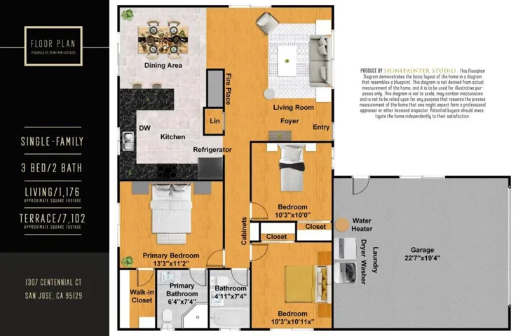 1307 Centennial Court, San Jose, California 95129